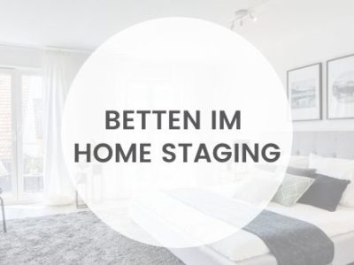 Heike Uhlemann – deine Home Staging Expertin. Auf dem Foto ist ein Schlafzimmer zu sehen mit einem perfekt dekorierten Bett