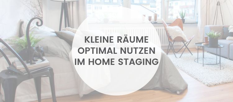 Heike Uhlemann – deine Home Staging Expertin. Auf dem Foto ist ein Beispiel für ein Home Staging in einem kleinen Raum zu sehen.